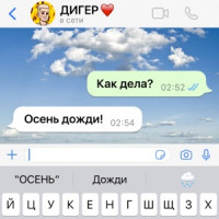 ДИГЕР - Осень дожди